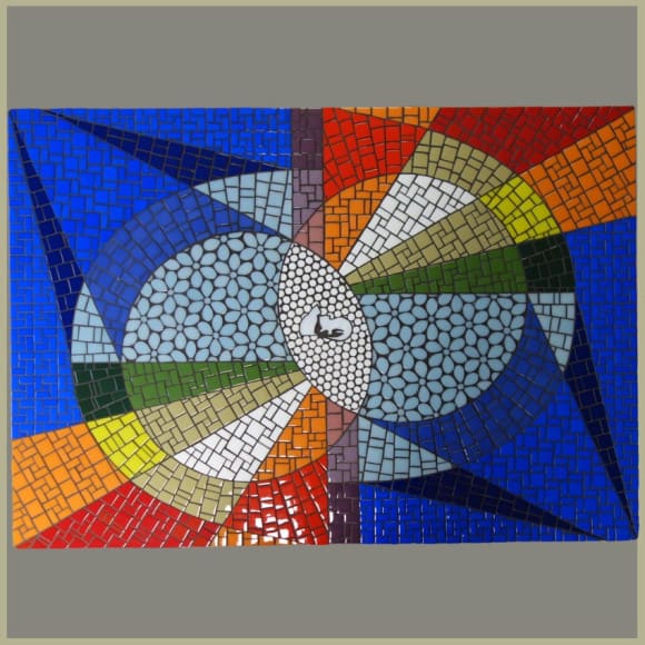 Mozaïekwerk van Thea Slikboer — Mozaiek 2020 02