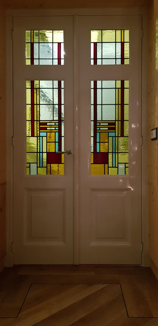 Glas-in-loodraam van Thea Slikboer — 205603