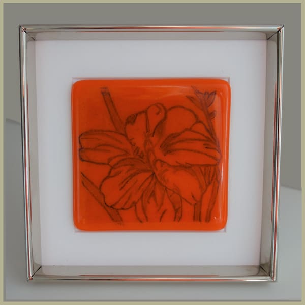 Glasfusingwerk van Thea Slikboer — 04 flower