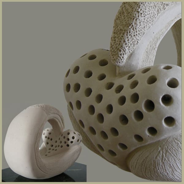 Keramisch werk van Thea Slikboer — Love