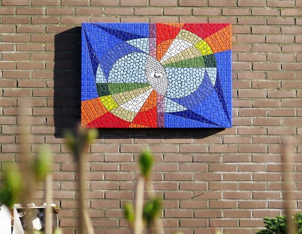 Mozaïekwerk van Thea Slikboer — Mozaiek 2020 02